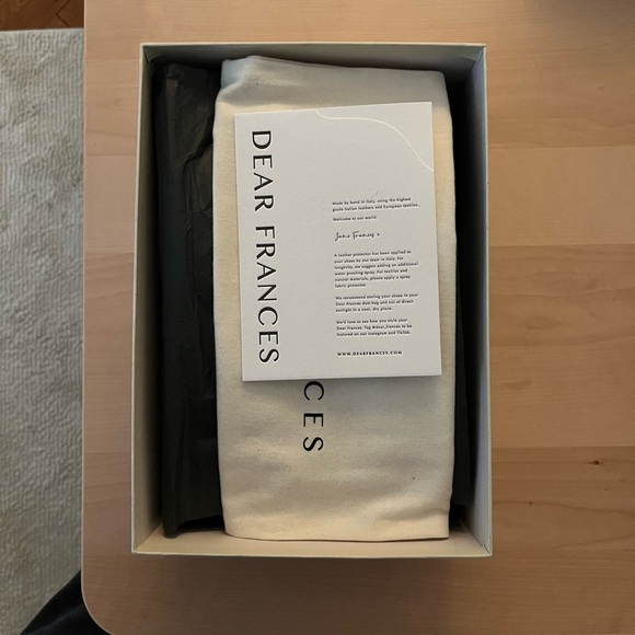 NWT Dear Frances Joss Loafer Black - Picture 4 of 5